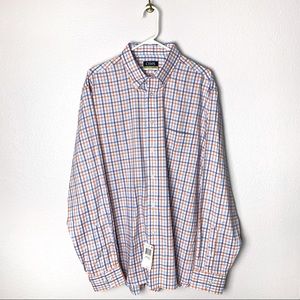 NWT! Regular Fit Elite Chaps Dress Shirt! S 36/37